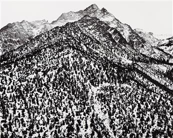 ANSEL ADAMS (1902-1984) Lone Pine Peak, Sierra Nevada, California, from Portfolio V. Circa 1960; printed 1970.                                   